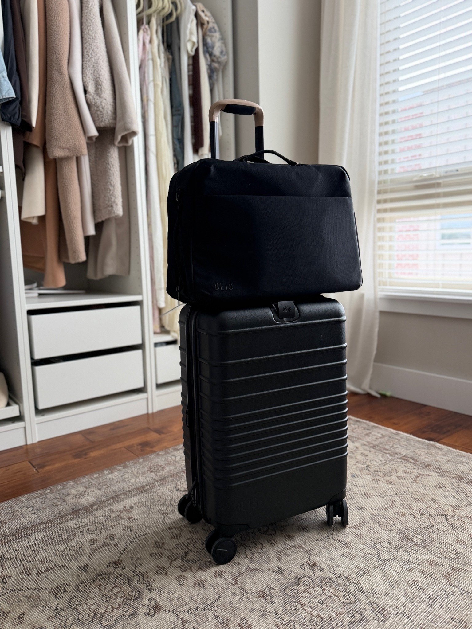 Father's Day gift idea! My husband ALWAYS steals my @beistravel carry on so for Father's Day I got him his own and also got him the duffel bag which is seriously the perfect man bag (especially for men traveling for work!)

#LTKTravel