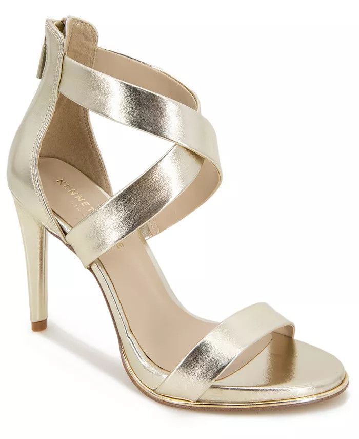 Kenneth Cole New York Women's Brooke Cross Dress Sandals - Macy's | Macys (US)