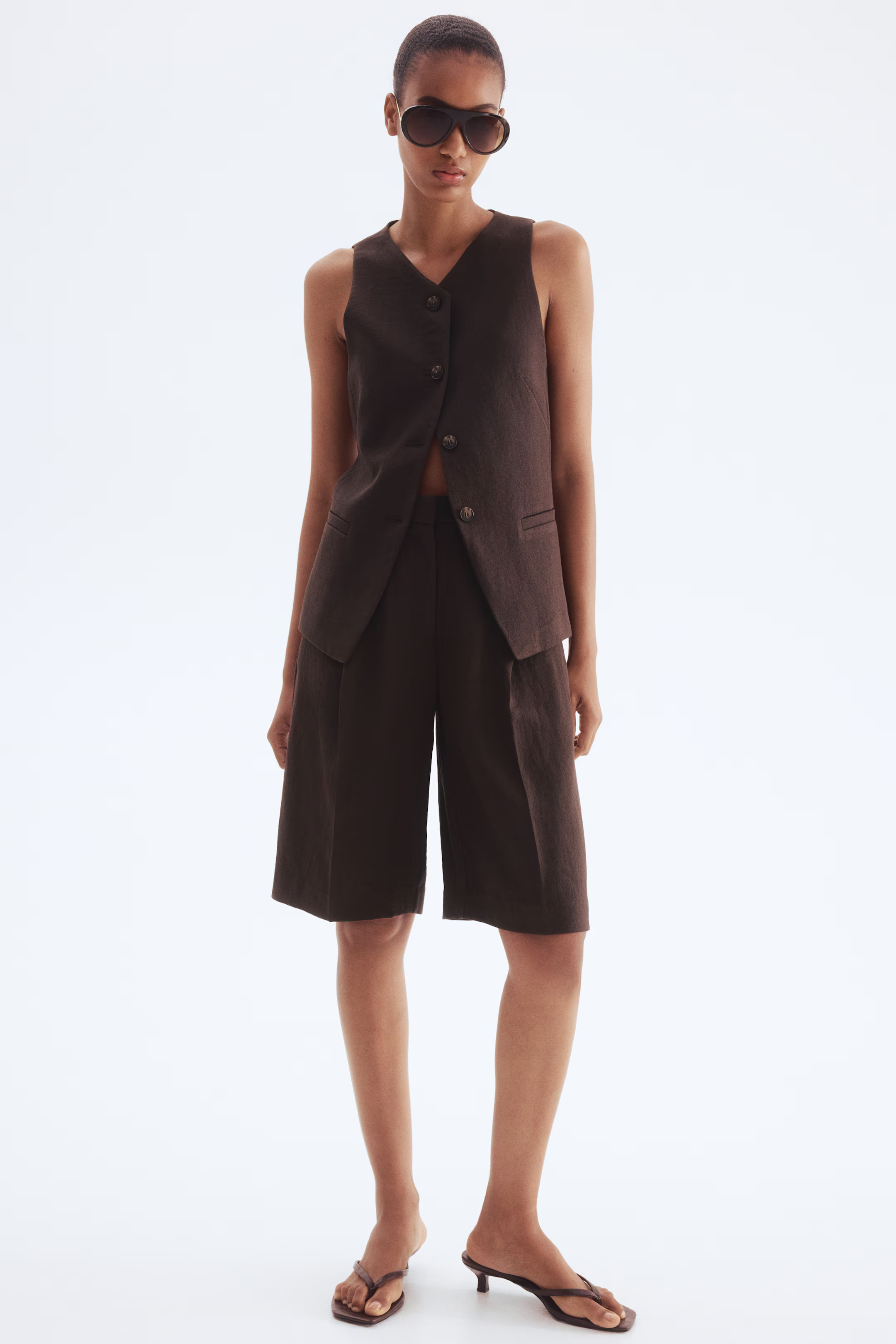 Long waistcoat | H&M (UK, MY, IN, SG, PH, TW, HK)