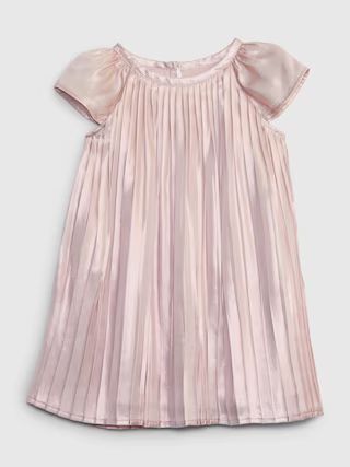 Toddler Metallic Pleated Dress | Gap (US)