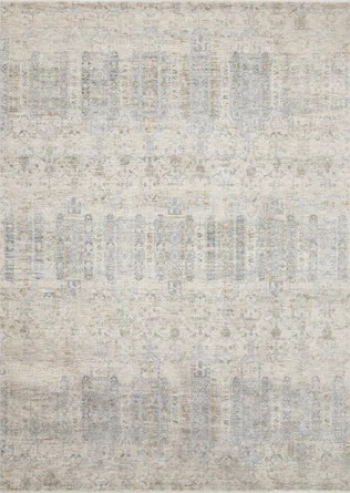 Bianca Machine Woven Performance Blue Rug | Wayfair North America