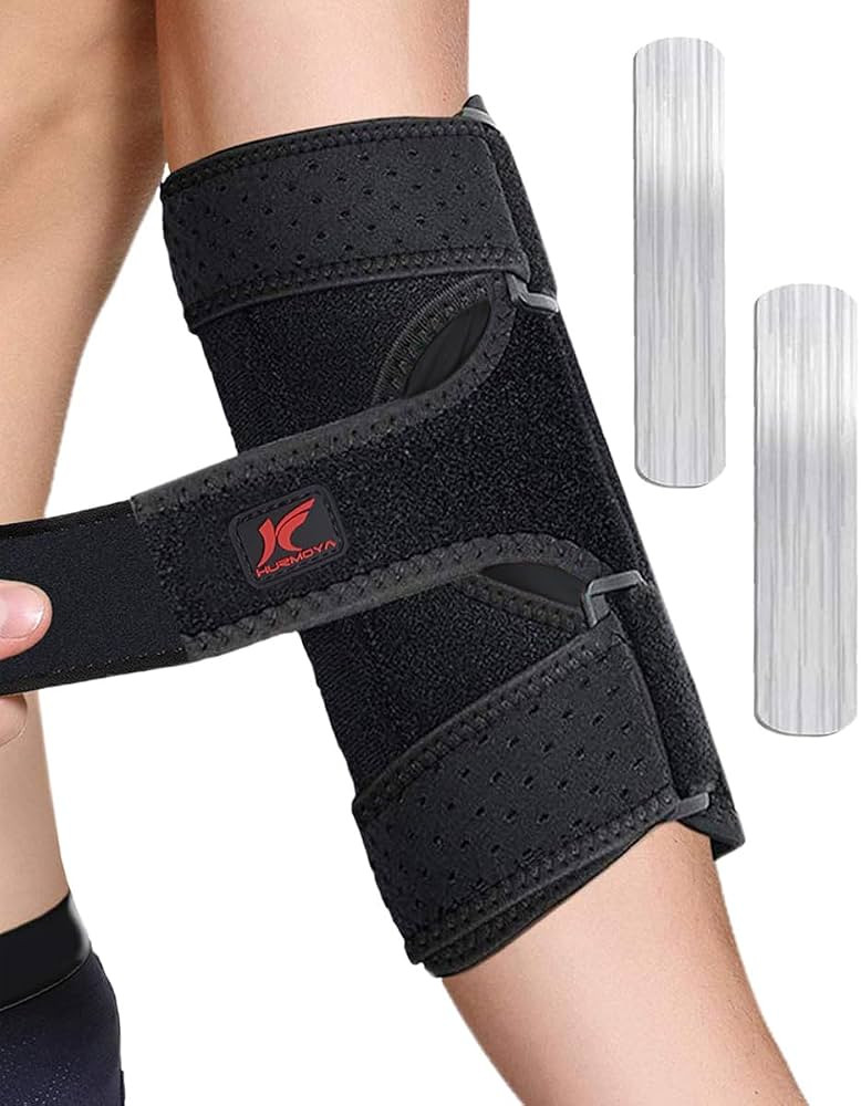 Hurmoya Elbow Brace Comfortable Night Sleep, Cubital Tunnel Syndrome, Ulnar Nerve Entrapment with... | Amazon (US)