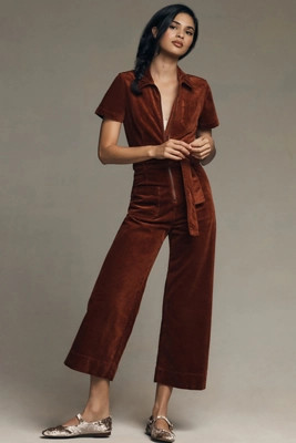 The Colette Weekend Jumpsuit by Maeve: Corduroy Edition | Anthropologie (US)