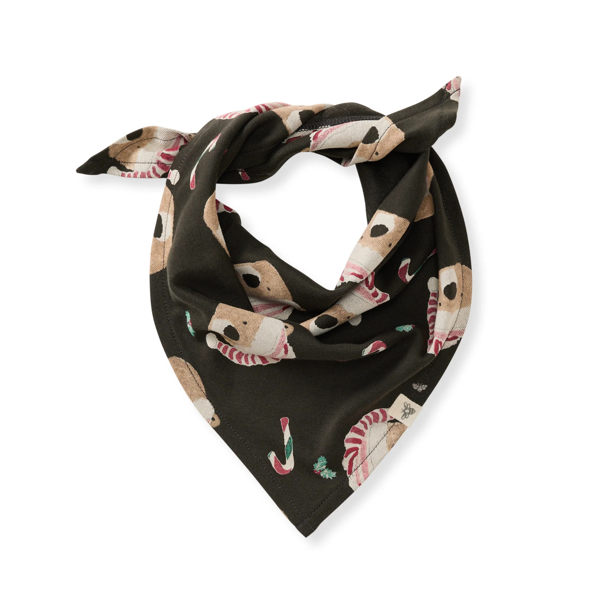 Candy Cane Bears Matching Family Pet Bandana | Burts Bees Baby
