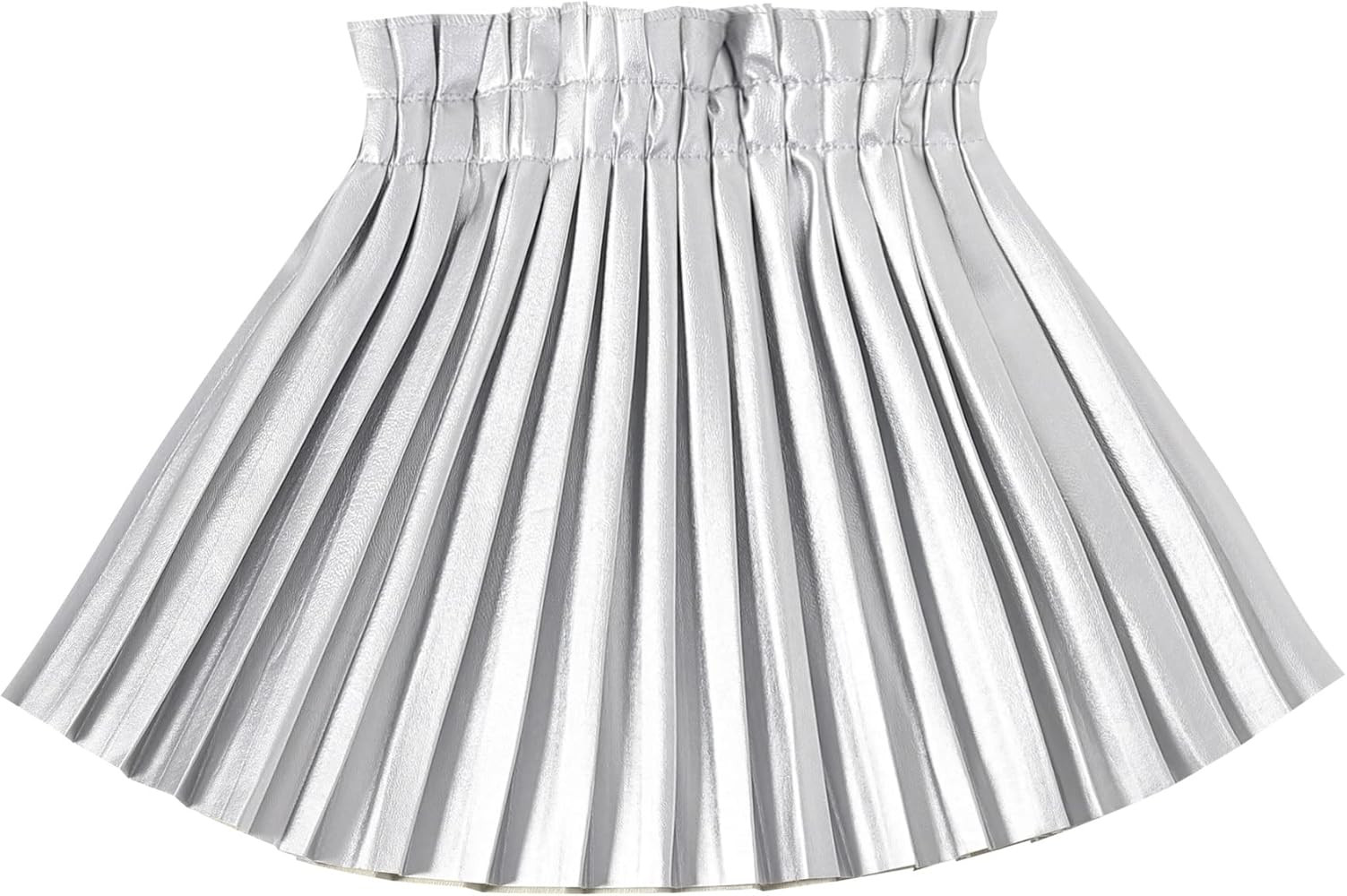 WELAKEN Pu Leather Skirts for Girls Kids & Teen & Toddler & Women Faux Leather Pleated Skirts | Amazon (US)