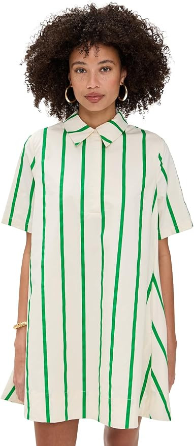 English Factory Women's Striped Kaftan Mini Dress | Amazon (US)