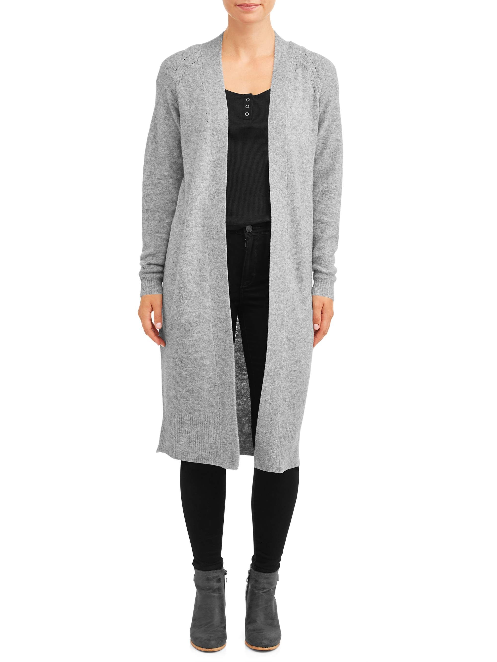 Time and Tru Duster Cardigan Women's | Walmart (US)