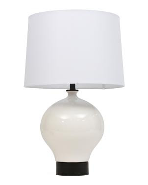 26in Collar Ceramic Table Lamp | TJ Maxx
