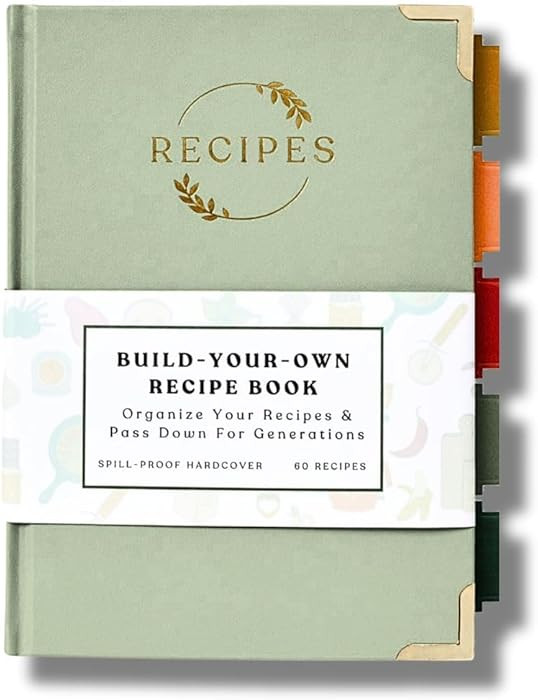Kikaze Collection Blank Recipe Notebook | Small Blank Recipe Book to Write in Your Own Recipes | ... | Amazon (US)