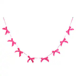6Ft Pink Bow Garland by Celebrate It™ | 6 ft | Michaels® | Michaels Stores