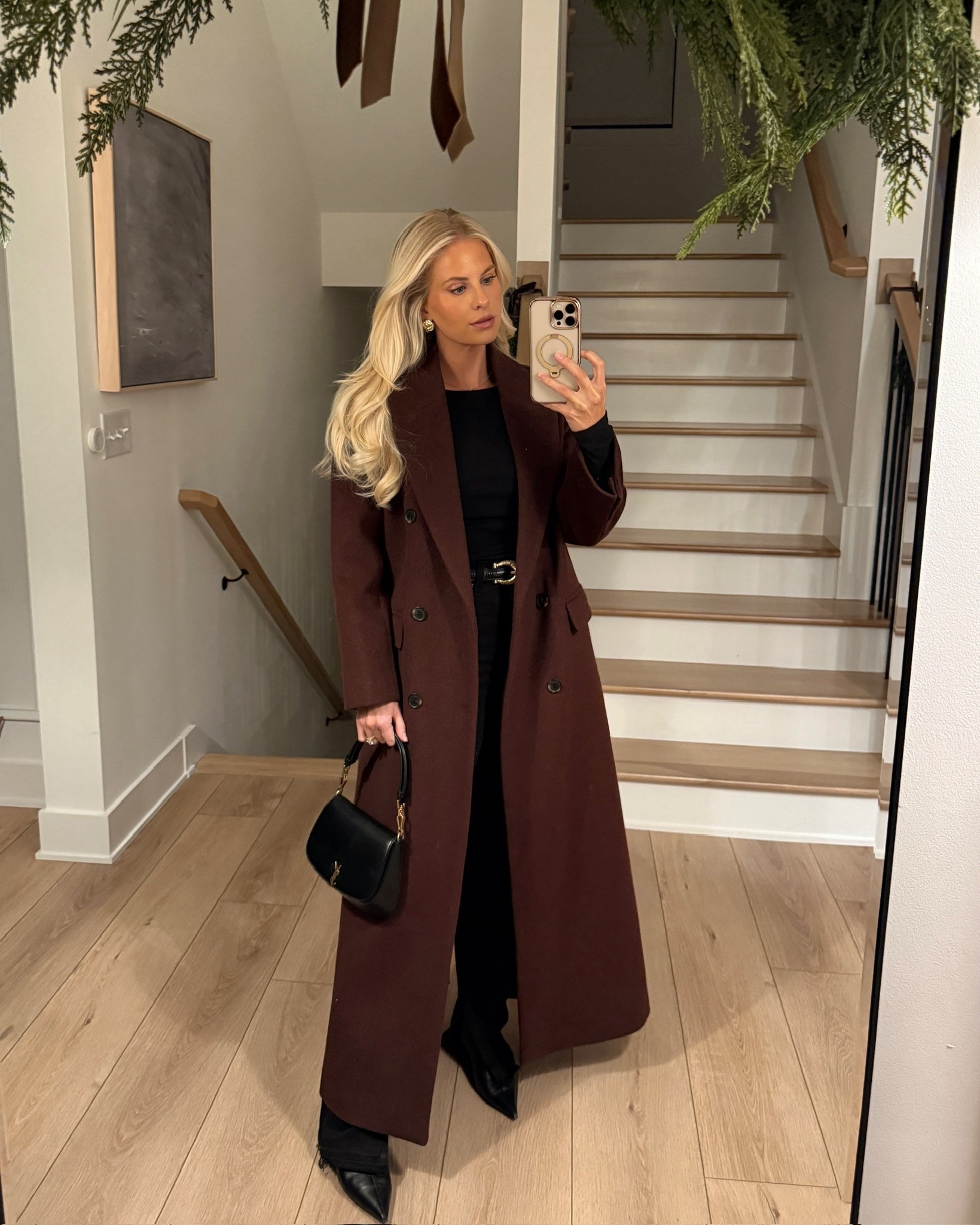 Holiday Outfit Wearing a small in top and boots are true to size! My coat is from my af collection that is sold out - linking similar. Linking similar jeans & belt too! Code KATHLEEN20 for discount on earrings. #kathleenpost #LTKStyleTip

Winter outfit, winter fashion, date night outfit, girls night out winter, cold weather look

#LTKHoliday #LTKSeasonal #LTKootd