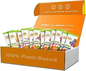 PROBAR - BOLT Organic Energy Chews, Variety Pack, Strawberry, Berry Blast, Orange, Raspberry, Pin... | Amazon (US)