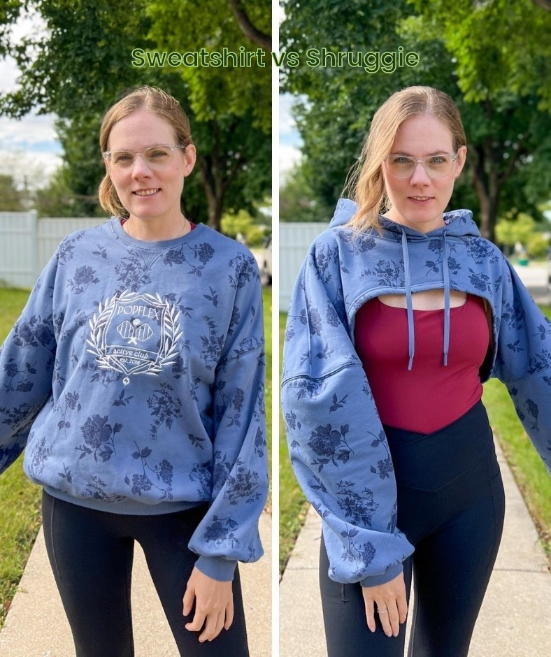 Which one are wearing this fall? Sweatshirt or crop shruggie hoodie?

#LTKootd #LTKSeasonal