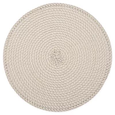 Simply Essential™ Round Braided Placemat  | Bed Bath & Beyond | Bed Bath & Beyond