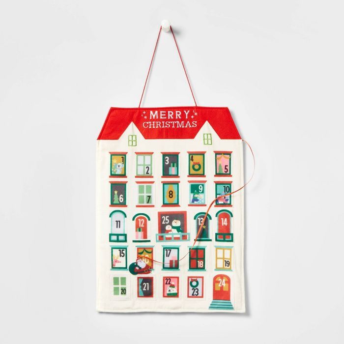 House with Santa Hanging Advent Calendar - Wondershop™ | Target