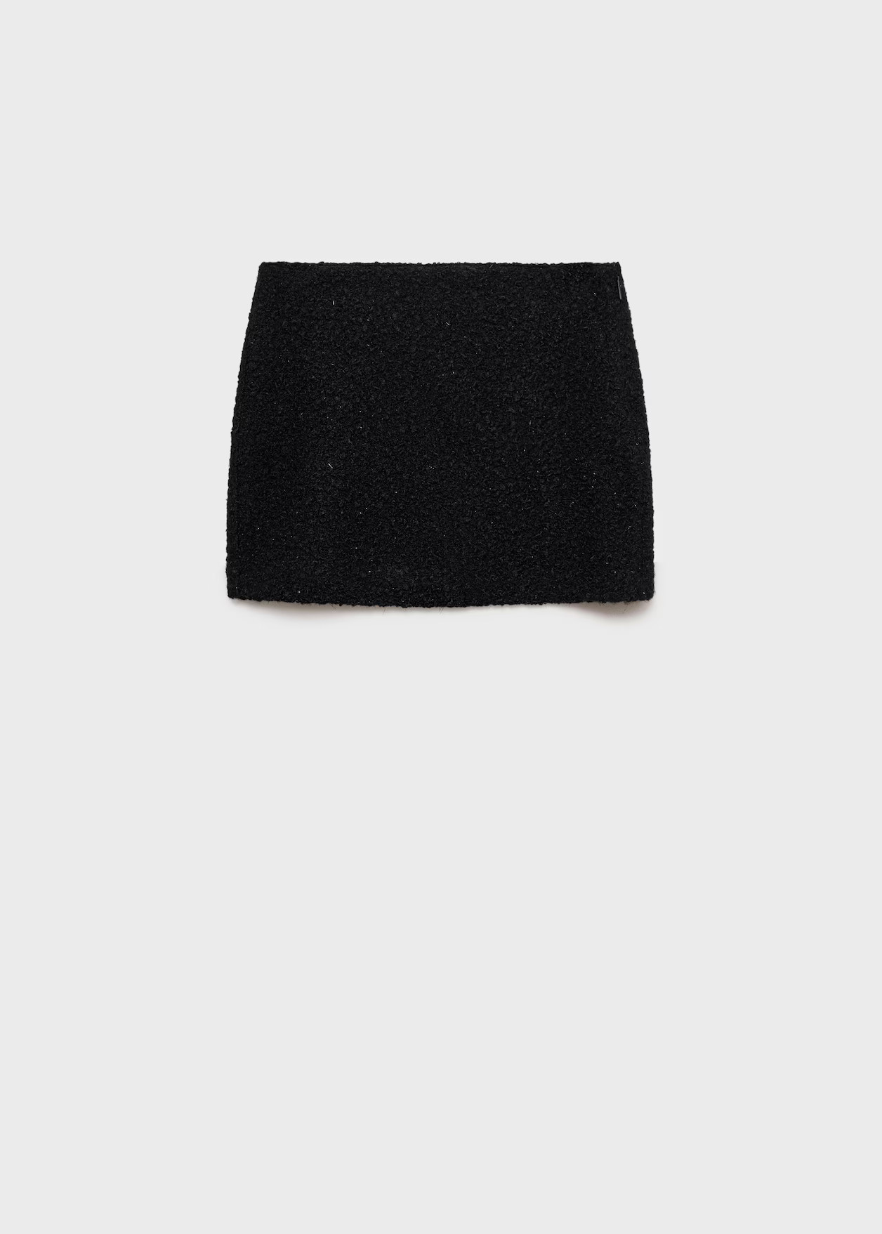Bouclé mini-skirt - Women | MANGO United Kingdom | MANGO (UK)
