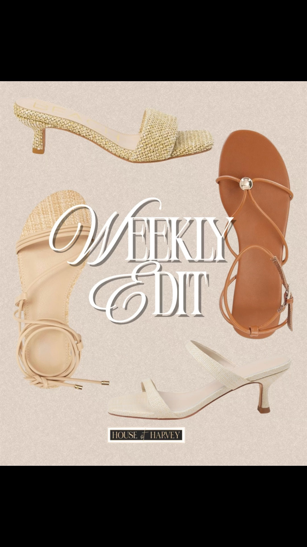 WEEKLY EDIT-this week it's all about clean lines, soft neutrals, and simple combinations that speak for themselves. These are pieces that work together naturally - creating a calm, confident look that feels easy to wear and easy to repeat. I found some amazing pieces all under $100 and from Amazon! These sandals and kitten heels are so chic and embody this style vibe. Linked⬆️

#Itkcreator #Itkfinds #Itkwatchnow #amazon #amazonfinds #amazonfashion #springoutfits #spring #springfashion

#LTKootd #LTKSeasonal #LTKgrwm