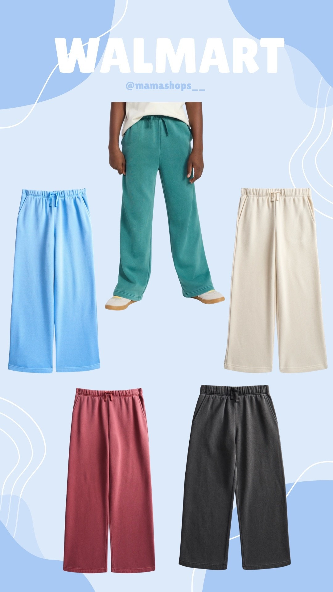 Weekend Academy boy’s sweatpants wide leg find them at Walmart! 👦🏻💙 

linking items here✨🔗

#LTKKids #LTKSeasonal #LTKTravel