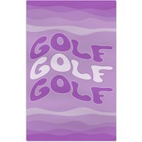 Golf Towel Groovy Gift Purple Balls Golf Gifts For Men Accessory Gift Him Dad Groomsmen Funky Groovy | Etsy (US)