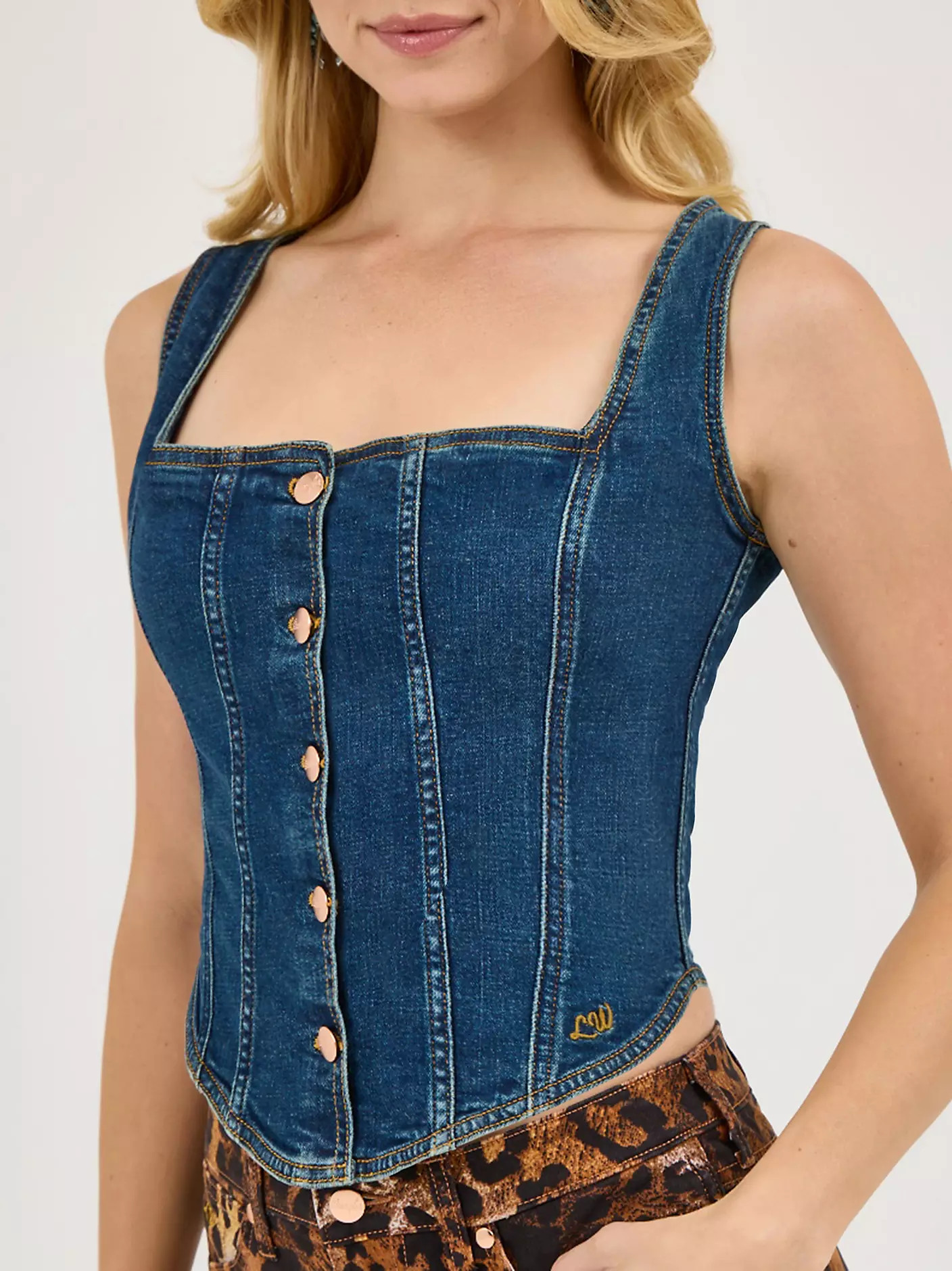 Wrangler x Lainey Wilson Pony Up Bustier Top | Wrangler