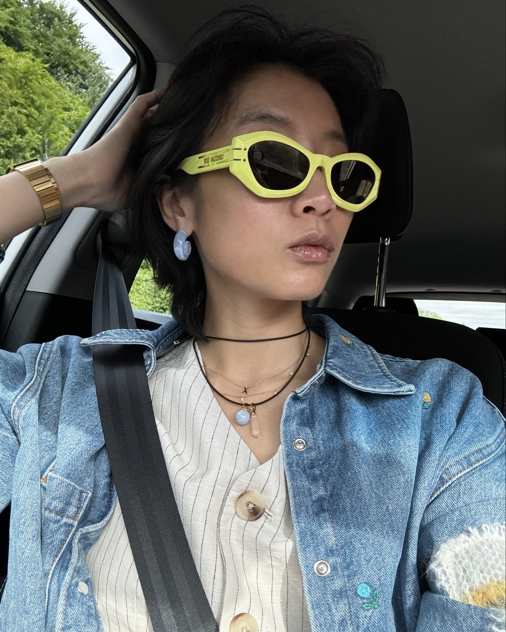 Mytheresa, Dior, Dior eyewear, Dior sunglasses, sunglasses, summer outfit, neon yellow, yellow, statement sunglasses, accessory, accessories, 

#LTKsummer #LTKuk #LTKstyletip
