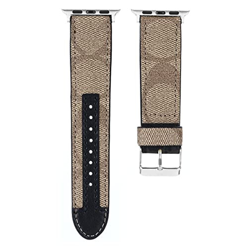 Designer Band Compatible with Apple Watch Band 38mm 40mm 41mm 42mm 44mm 45mm 46mm 49mm Men Women,... | Amazon (US)