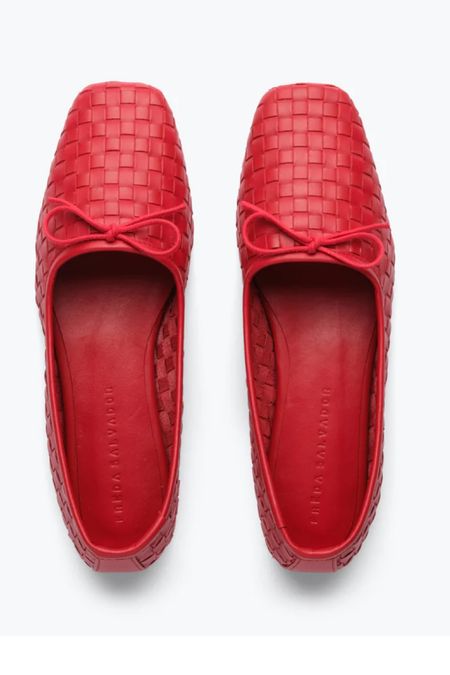 Freda Salvador’s red ballet flats are back in stock! Code MODE15 for 15% off new orders. I find they run true to size (follow the size chart)- if you are a wide foot and between sizes consider sizing up half a size 

#LTKStyleTip #LTKWorkwear #LTKShoeCrush