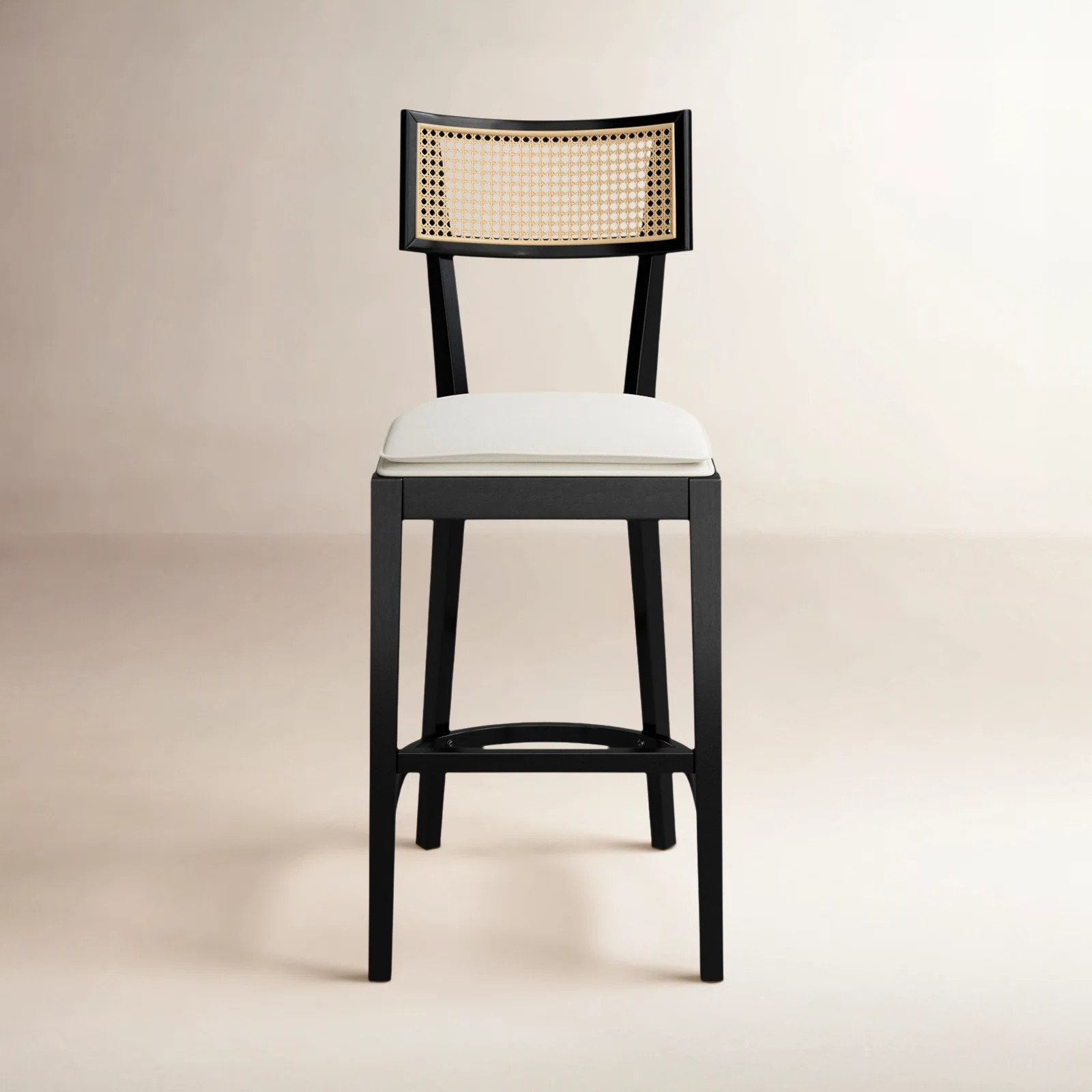 Tarrington Cane Stool | Birch Lane