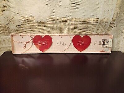 Rae Dunn Valentine Garland Words Hearts Sign 1 | eBay US