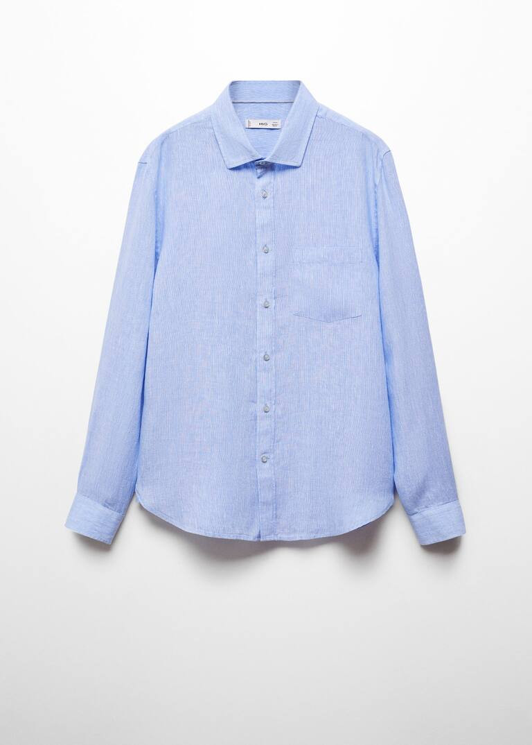 Search: Blue linen shirt (19) | Mango United Kingdom | MANGO (UK)