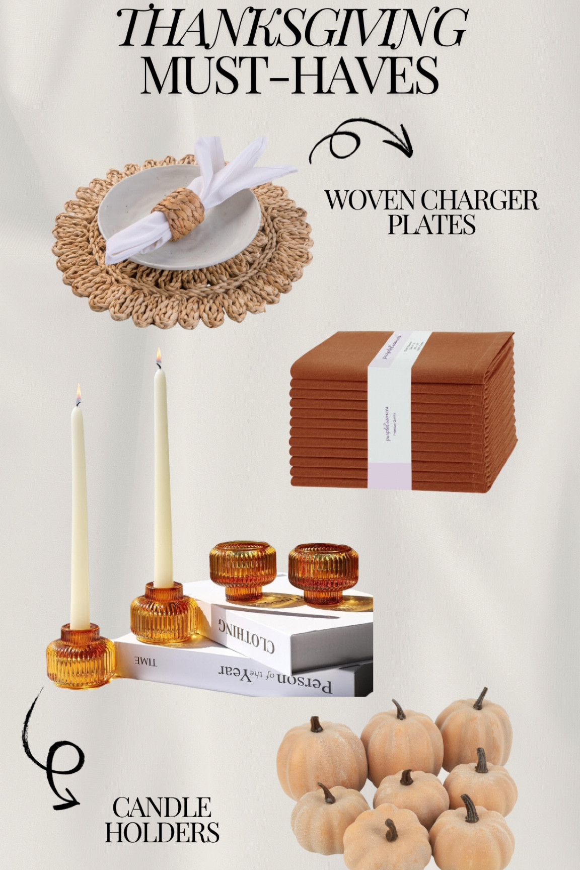 Shop my thanksgiving picks 

#LTKSeasonal #LTKHoliday #LTKHome