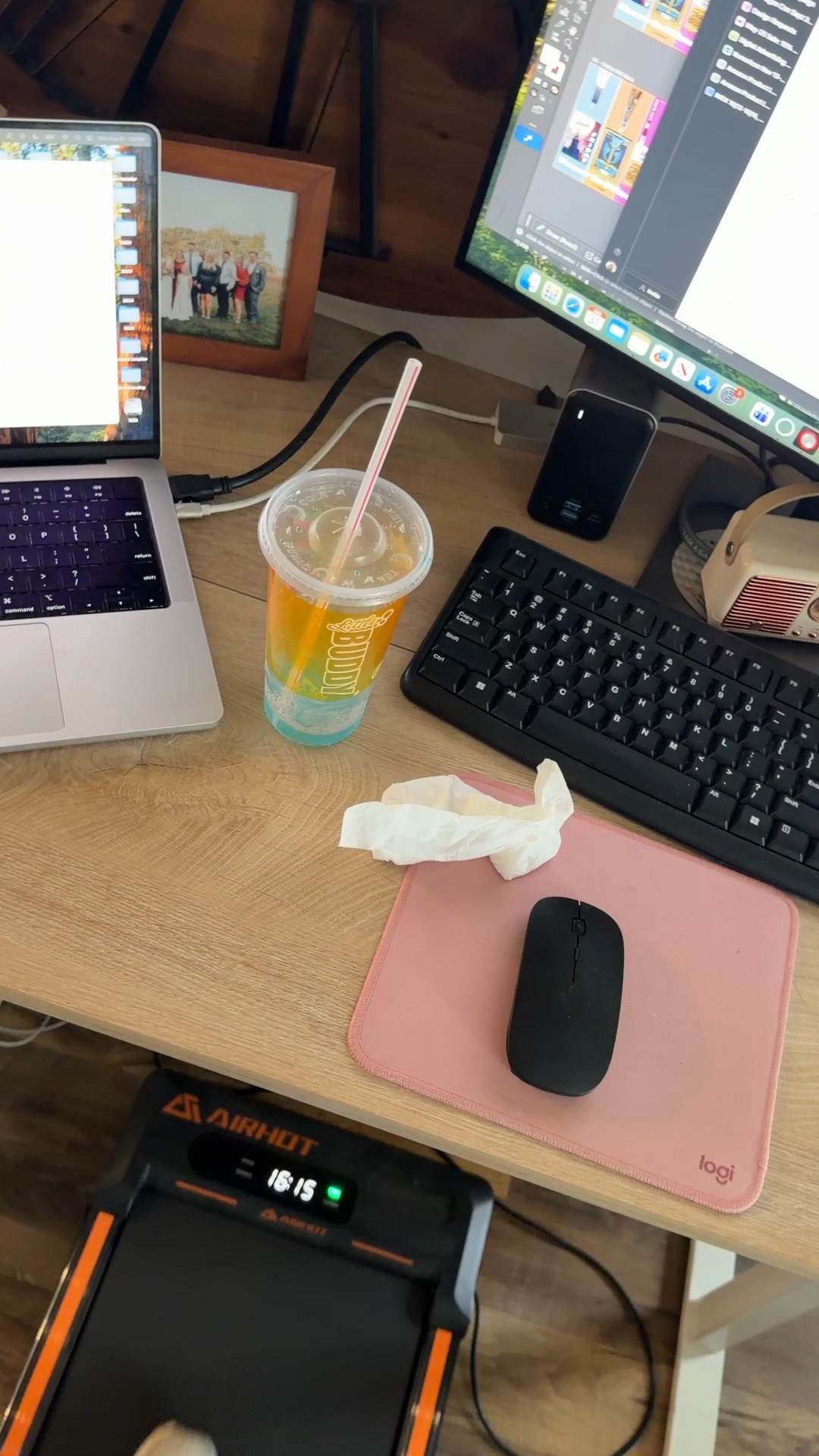 Today’s work day looked a little like this >>>> walking pad 🤝🏼 standing desk 

BOTH ARE ON SALE!!!! 🤑
Walking Pad is $109.99 (originally $119.99)
Standing desk is $74.99 (originally $99.99)

Matching active set is from Old Navy:
small tall in blue leggings
medium in blue tank top
9 in New Balance tennis shoes from @DSW  
socks are Bombas

Amazon finds, Amazon deals, Amazon home, home finds, home deals, work from home essentials, Amazon walking pad, Amazon standing desk, Old Navy outfits, Old Navy activewear, Old Navy leggings, matching workout sets, New Balance running shoes, Bombas socks, DSW footwear, outfit of the day, watch now

#LTKdayinmylife #LTKSaleAlert #LTKSeasonal