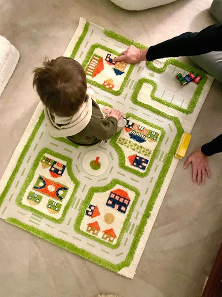 My MIL surprised Owen with this amazing 3D road rug and it’s all he’s wanted to play with 💚

#LTKkids #LTKfamily