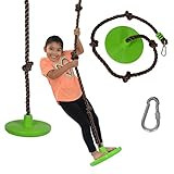 Swurfer Disco Tree Swing - Swing Sets for Backyard, Outdoor Swing, Swingset Outdoor for Kids, Eas... | Amazon (US)