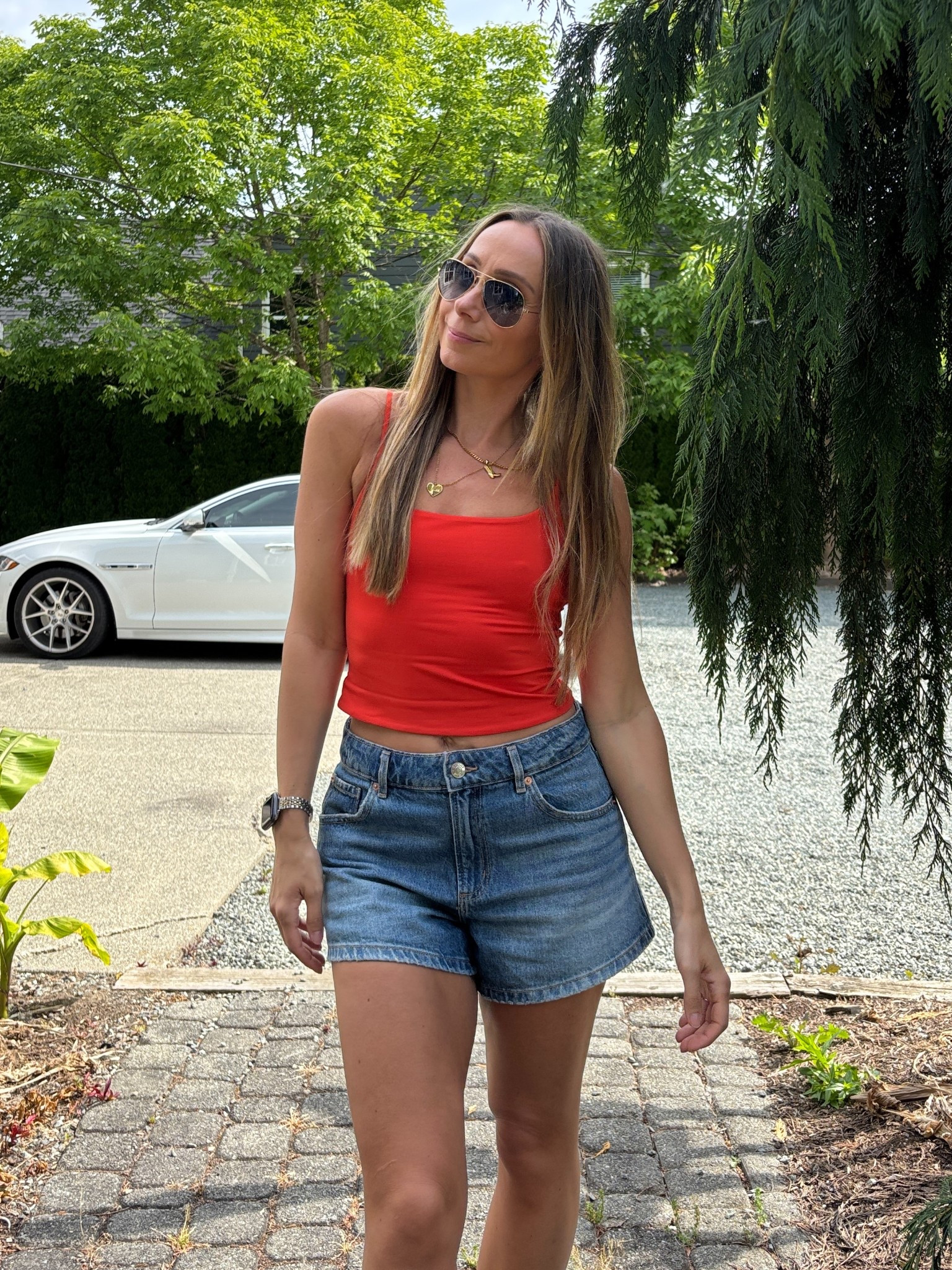 Tank a jean short kinda girl. How you’ll find me all Spring & Summer! These jeans are a must and so affordable. 

#LTKstyletip #LTKspring #LTKsummer