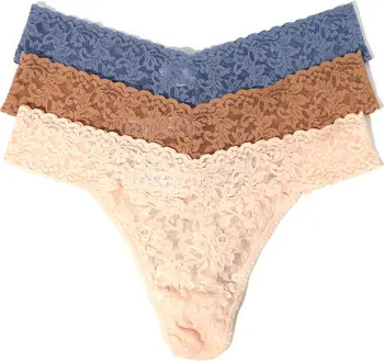 Holiday Assorted 3-Pack Original Rise Thongs | Nordstrom