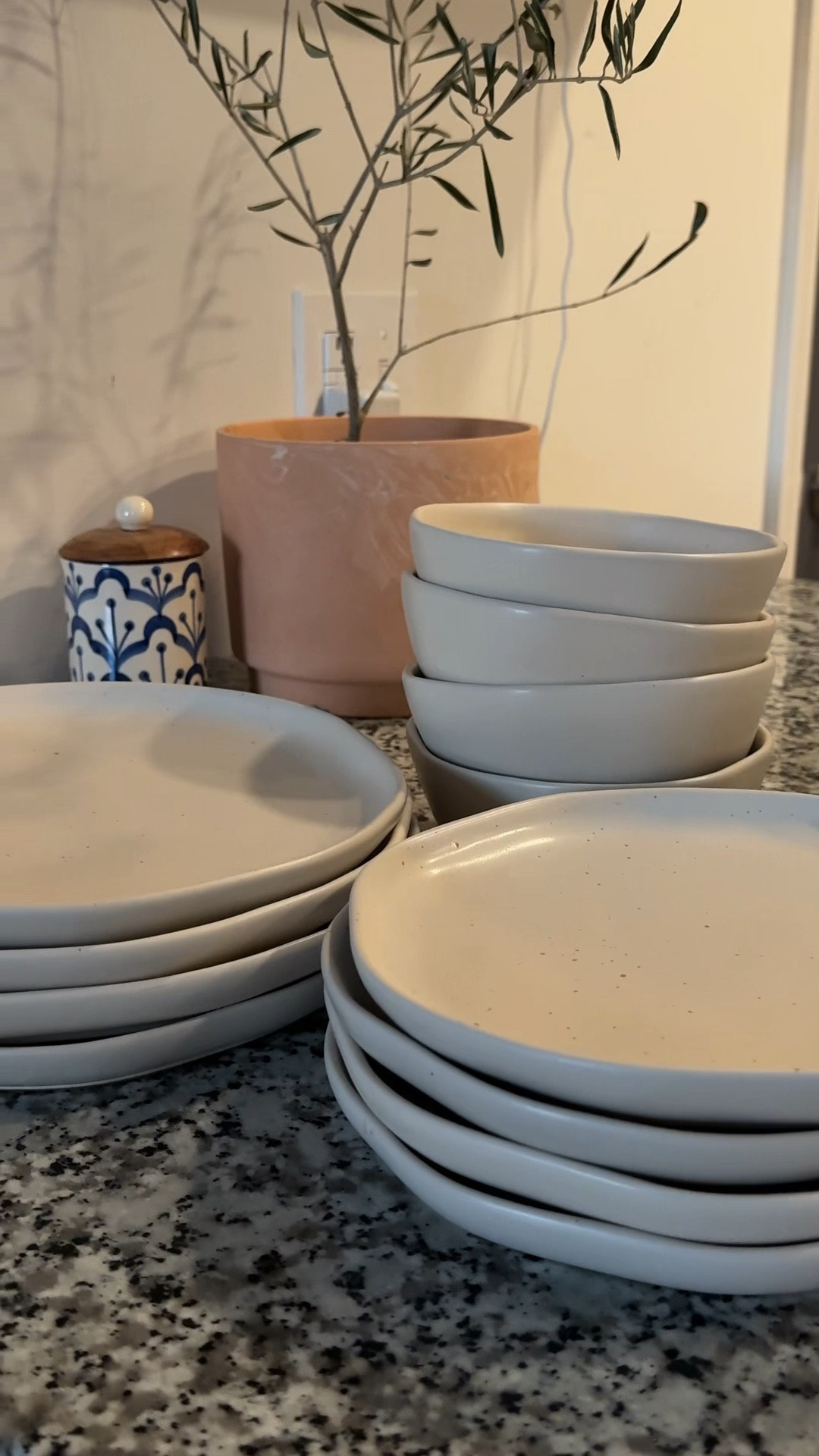 loving this new ceramic dinnerware set 🤍  in the color terracotta rose speckled & and cream

#LTKfoodie #LTKHome