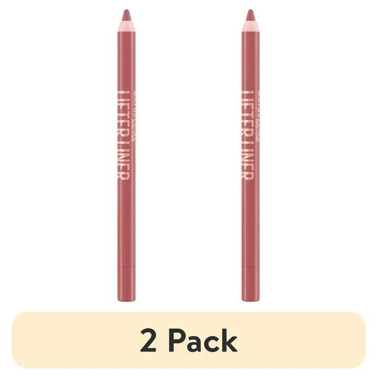 (2 pack) Maybelline Lifter Liner Lip Liner Makeup with Hyaluronic Acid, Big Lift, 0.04 oz | Walmart (US)