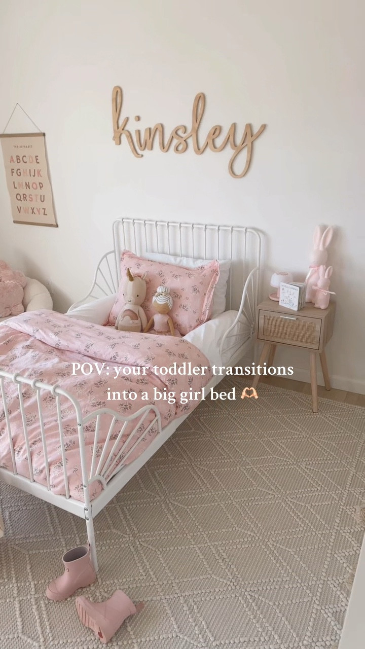 Spring toddler bedroom 

Toddler bed 

#LTKkids #LTKhome #LTKfamily