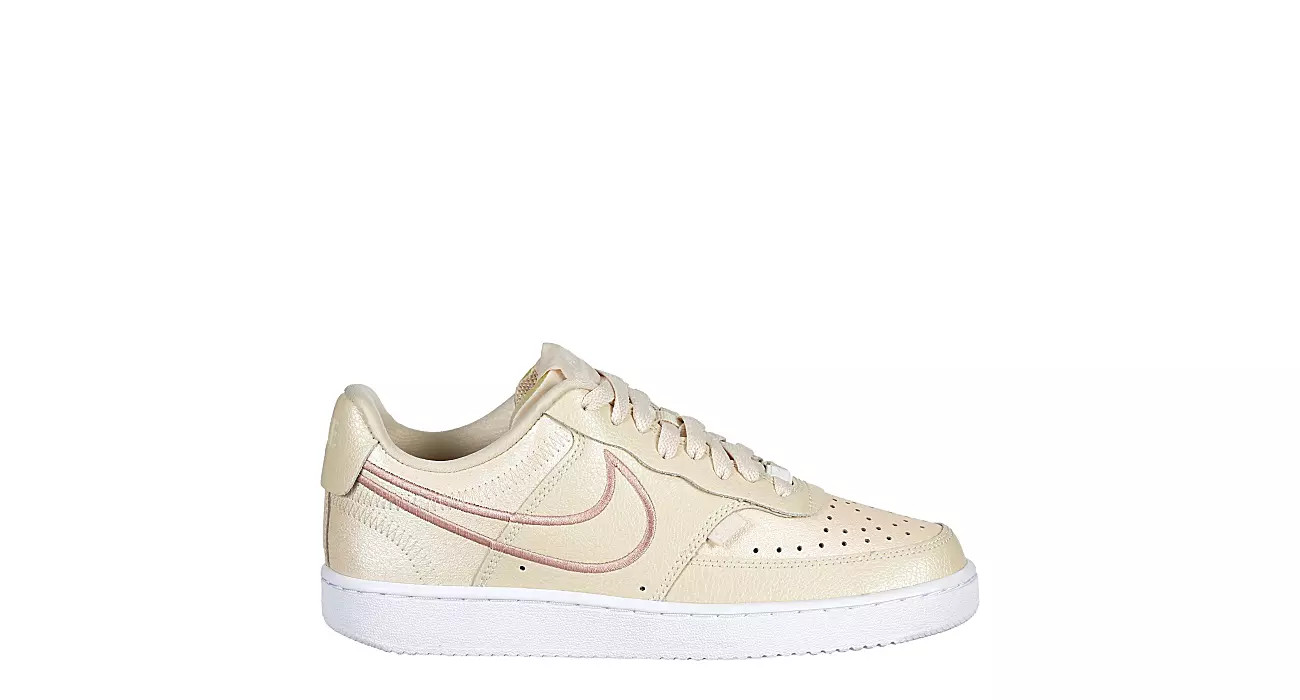 Nike Womens Court Vision Low Sneaker - Off White | Rack Room Shoes