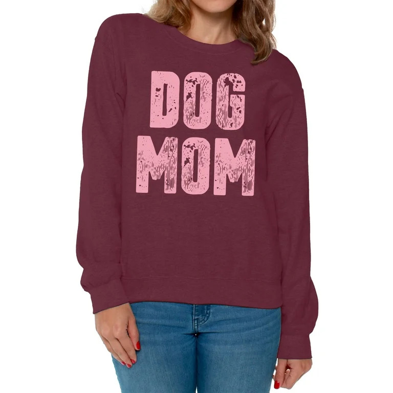 Awkward Styles Dog Mom Crewneck Sweater Pet Mother Sweatshirts | Walmart (US)