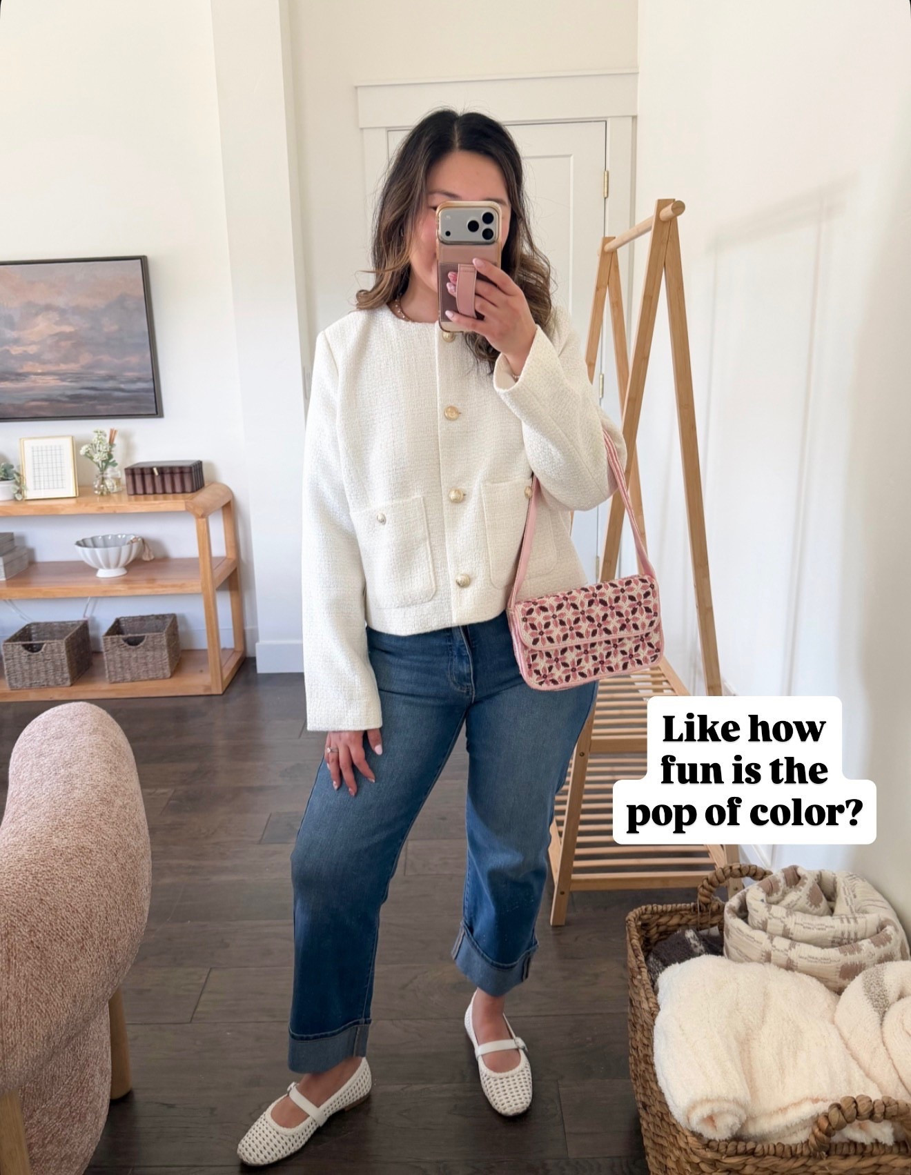 Walmart spring finds that look like Madewell and Anthropologie!! 

Spring outfit inspo, spring fashion, preppy style, boujee on a budget, purse, tweed jacket, mom style 

#LTKmomlife #LTKSeasonal #LTKootd