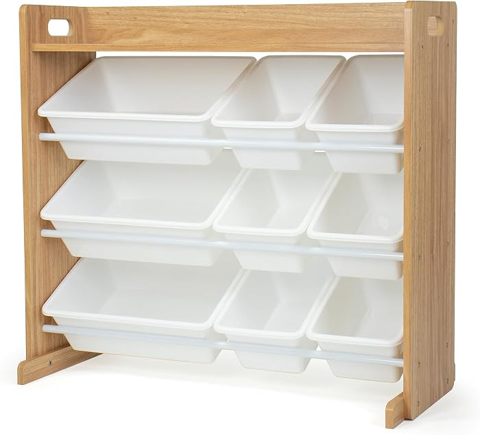 Humble Crew Kids Toy Organizer with Display Shelf, 9 Bins, 3 Tier Storage | Amazon (US)