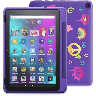 Amazon Fire HD 8 Kids Pro tablet, 8" HD, ages 6–12, 32 GB, (2021 release), Doodle | Amazon (US)