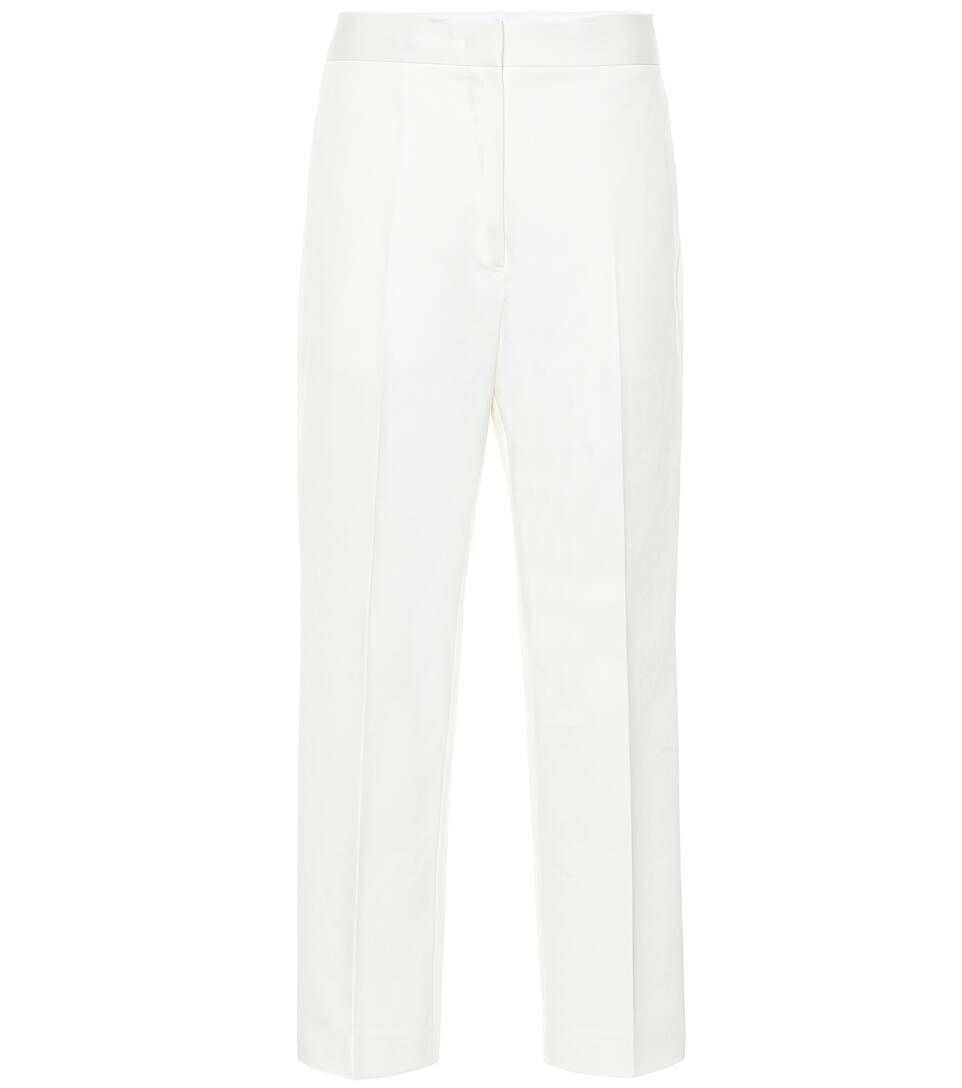 Cotton-twill straight pants | Mytheresa (US/CA)