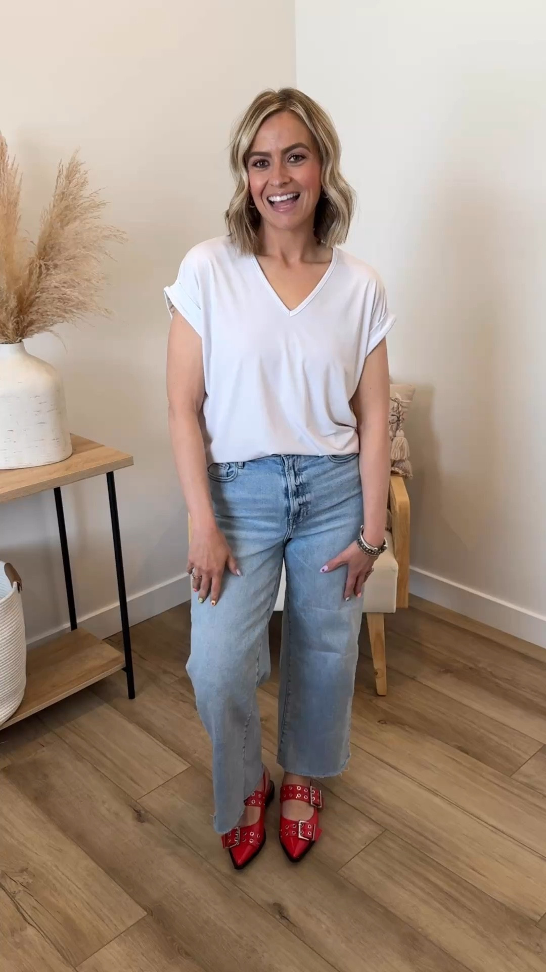 The holy grail of white tees has arrived 🙌🏼 Say goodbye to see-through disasters and hello to the most flattering, non-see through white tee we’ve ever tried (and trust us—we’ve tried them all).
This Brigitte Brianna white blouse tee is wrinkle-free 🙏🏼, comes in a 3-pack (so you always have one clean!), and has a comfy cuff sleeve + v-neck combo that’s super flattering and mom-life approved.
Perfect for layering, errands, date night, or school pickup—this is a staple every closet needs.
Snag yours at @modestshoppin and check out the rest of their modest must-haves while you're at it! ✨
#sexymodest #nonseethroughtee #modestfashion #ltkunder100 #ltkmodest #ltkstyle #ltkfashion #thedealhive #momstylemadeeasy

#LTKPetite #LTKFindsUnder100 #LTKStyleTip