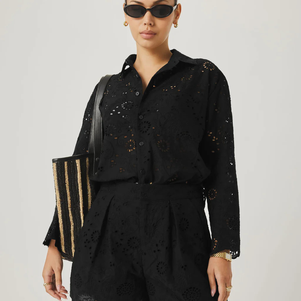 Splendid x @Cellajaneblog Eyelet Short | Splendid