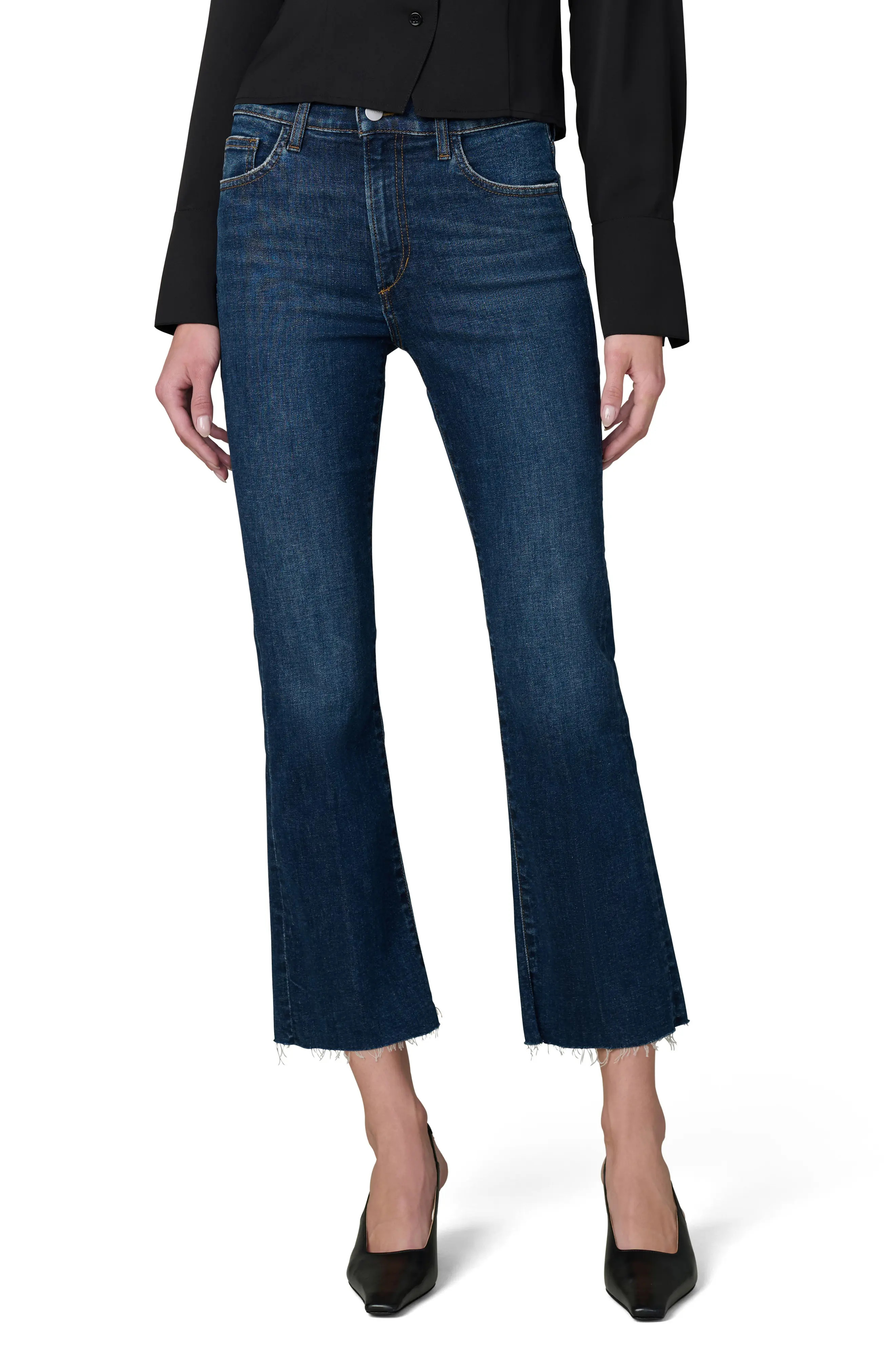 Joe's The Callie Raw Hem Crop Bootcut Jeans in Serenade at Nordstrom Rack, Size 25 | Nordstrom Rack