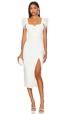 LIKELY Rizzo Dress in White from Revolve.com | Revolve Clothing (Global)