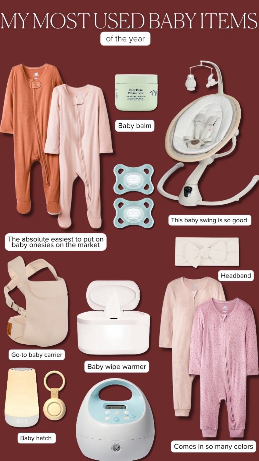 My top used baby items in the last year! 



#LTKFindsUnder50 #LTKSaleAlert #LTKFindsUnder100